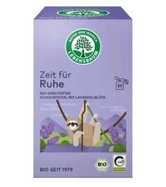 Bio Kräutertee mit Lavendelblüte - Lavendel und Ruhe 20 Beutel 30g von LEBENSBAUM