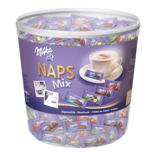 Milka Naps Mix 207 Stück lose 1000g von Milka