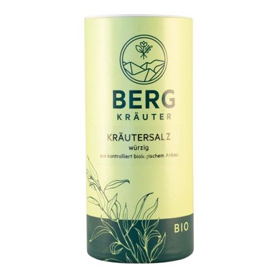 Bio Kräutersalz 120g - 3er Vorteilspack von Bergkräuter