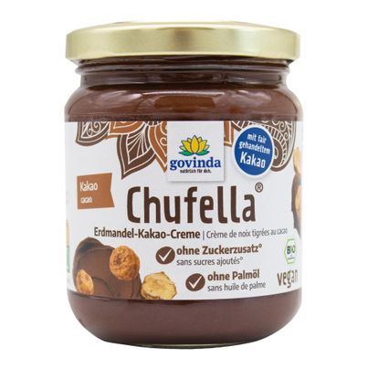 Bio Chufella Erdmandelcreme Schoko 220g - 6er Vorteilspack von Govinda