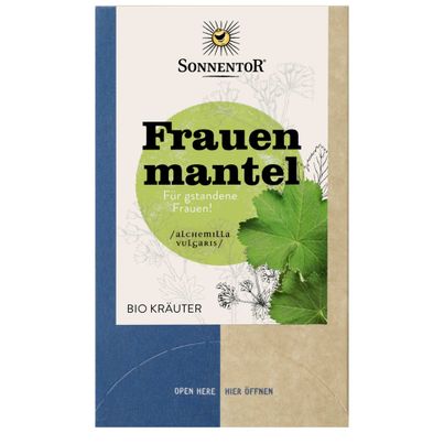 Bio Frauenmanteltee a 1.2g 21.6g - 6er Vorteilspack von Sonnentor