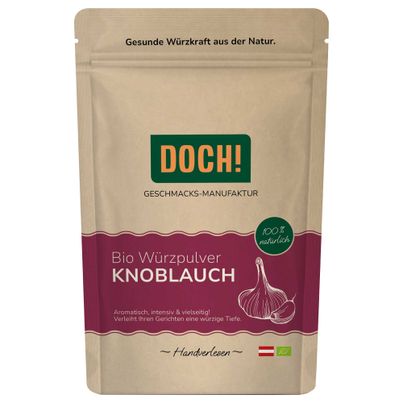 Bio DOCH! Würzpulver Knoblauch 60g von DOCH! würzt