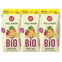 Bio Multi Sunrise Schulsaft 3x200ml