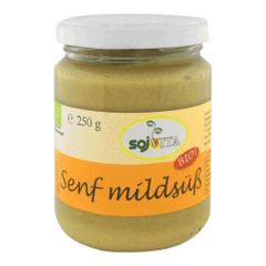 Bio Senf mildsüß 250g - 6er Vorteilspack von Sojvita