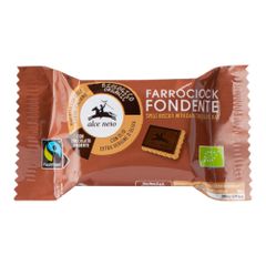 Bio Dinkelkeks Bitterschokolade 28g - 24er Vorteilspack von Alce Nero