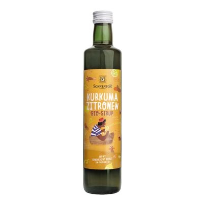 Bio Kurkuma-Zitronen Sirup 500ml - 6er Vorteilspack von Sonnentor