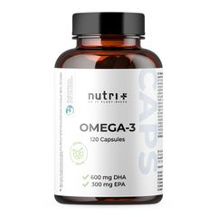 nutri+ Omega 3 Vegan 120 Kapseln Algenöl von Nutrition Plus