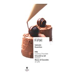 Bio Vollmilch Kuvertüre 150g - 12er Vorteilspack von Vivani