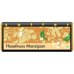 Organic chocolate hazelnut marzipan 70g - 10 pieces benefit pack from Zotter
