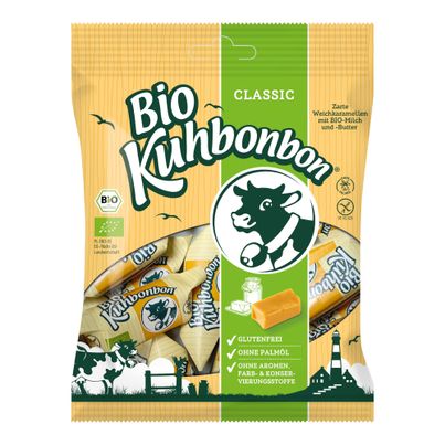 Bio Kuhbonbon classic 120g - 12er Vorteilspack von Kuhbonbon