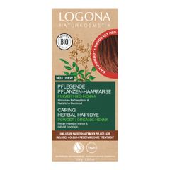 Organic Hair color MahoganyT 100g from Logona Natural Cosmetics