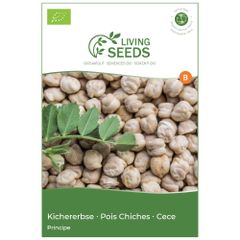 Bio Kichererbse Principe 13.6g Saatgut von Living Seeds