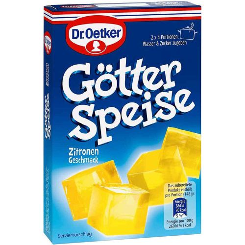 Dr. Oetker Götterspeise Zitronen-Geschmack - 23g