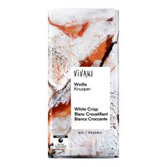 Bio Weisse Knusper Schokolade 80g - 12er Vorteilspack von Vivani