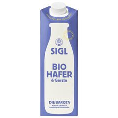 Bio Barista Haferdrink mit Gersten 1000ml - 12er Vorteilspack von Sigl