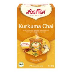 Bio Kurkuma Chai Tee á 2g - 6er Vorteilspack von Yogi Tea