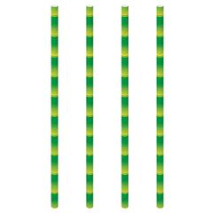 Trinkhalme Papier Durchmesser  6mm 21cm 100Stück von Decor Service