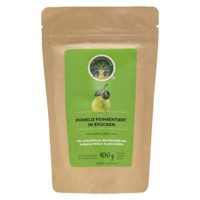 Pomelo fermentiert in Stücken 100g von Live Forever Young
