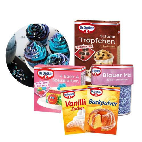 Dr. Oetker Rezept-Set “Galaxy Cupcakes“