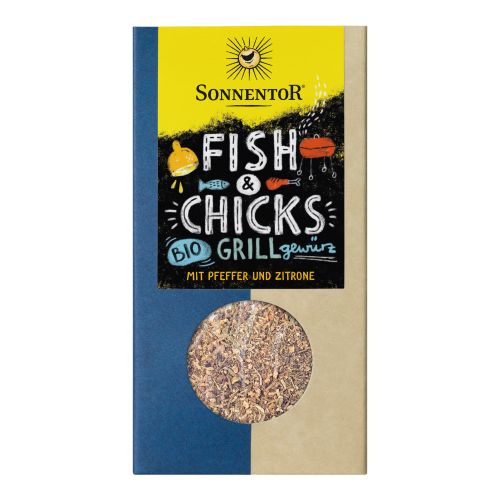 Organic Fish & Chicks Grill Spice 55g - value pack of 6 from Sonnentor