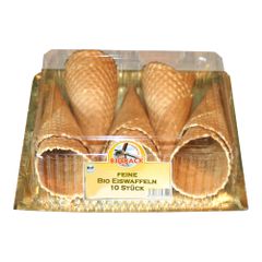 Bio Eistüten im Blister 10ct - 18er Vorteilspack von Rosmarin Bioback