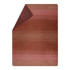 Kuscheldecke Welle Verlauf 150 x 200 cm - Kupfer - GRS zertifiziert - von David Fussenegger