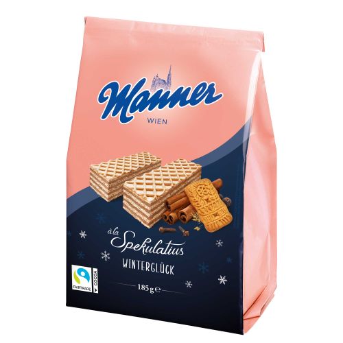 Manner Winterglück Slices à la Spekulatius 185g