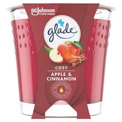 Apple & Cinnamon scented candle by Glade (by Brise)