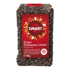Bio Grüne Delikatess-Linsen 500g - 8er Vorteilspack von Davert