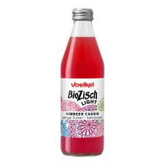 Bio Himbeer Cassis light MW 330ml - 10er Vorteilspack von Voelkel