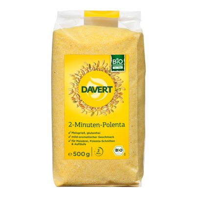 Bio 2-Minuten-Polenta 500g - 8er Vorteilspack von Davert