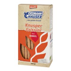 Bio Knusper Grissini aus Dinkel 100g - 7er Vorteilspack von Erdmannhauser