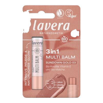 Bio Multibalm Sundown Gold 3 in 1 5g von Lavera