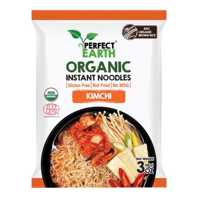 Bio Instant Nudeln Kimchi 85g - 12er Vorteilspack von Perfect Earth