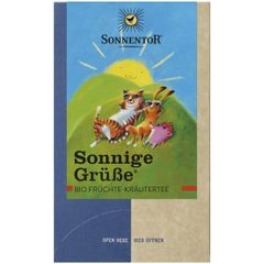 Organic Sunny Greetings a 2.5g 18 bags - value pack of 6 from Sonnentor