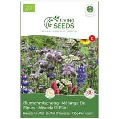 Bio Blumenmischung Insektenbuffet 13.6g Saatgut von Living Seeds