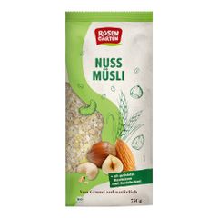 Bio Nuss-Müsli mit Krokant 750g - 6er Vorteilspack von Rosengarten