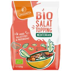 Bio Salattopping mediterran 125g - 10er Vorteilspack von Landgarten