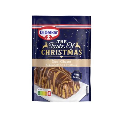 Dr. Oetker Duo Glasur Zimt-Kakao 125g