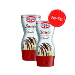 Dr. Oetker Dessert Sauce Schokolade 200g 2er-Set