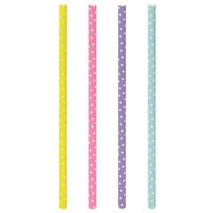 Papier Trinkhalme Durchmesser  8mm 25cm 150Stück von Decor Service