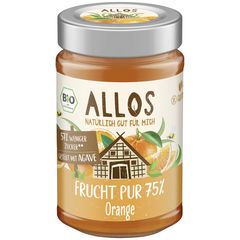 Bio Fruchtaufstrich 75% Orange 200g - 6er Vorteilspack von Allos