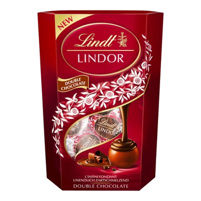Kugeln Double Chocolate Cornet 200g von Lindor
