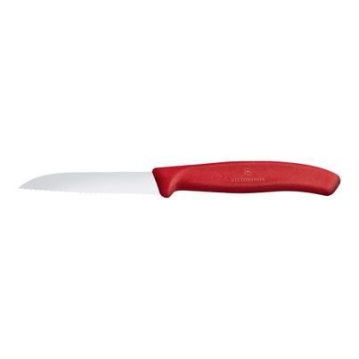 Victorinox Gemüsemesser rot Wellenschliff 8cm  von Victorinox