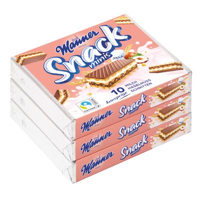 Manner Snack Minis 3x75g 225g