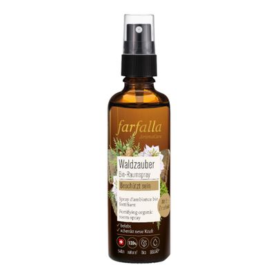 Bio Waldzauber Raumspray 75ml von Farfalla