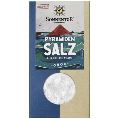 Bio Pyramidensalz grob unjodiert 65g - 6er Vorteilspack von Sonnentor