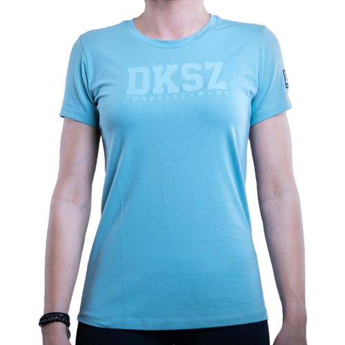 Dunkelschwarz T-Shirt W-1 DKSZ PLA aqua