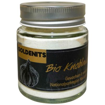 Bio Knoblauchpulver 80g von Biohof Goldenits