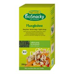 Bio bioSnacky Mungbohne Keimsaat 200g - 4er Vorteilspack von bioSnacky - Rapunzel